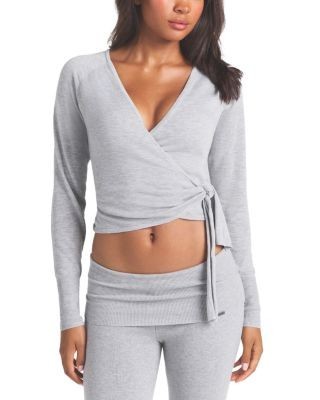 Skims Essential Knit Wrap Sweater