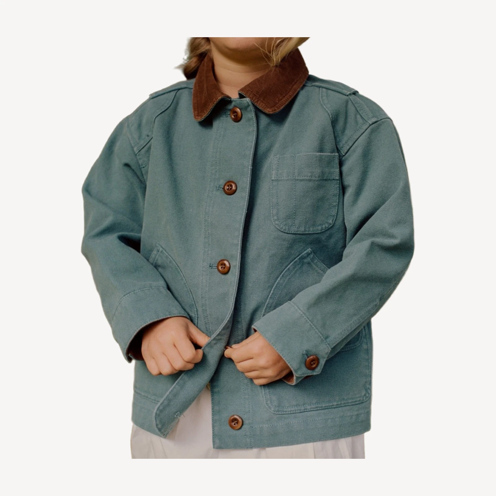 LITTLE PASCUAL JACKET -- CASPIAN BLUE
