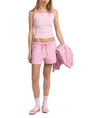 Skims Cotton Stretch Ribbed Tank Top