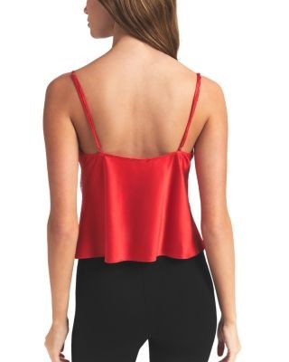 Skims Silk Blend Lace Trim Camisole