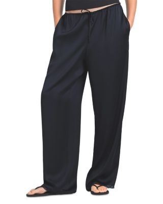 Skims Woven Shine Sleep Pants