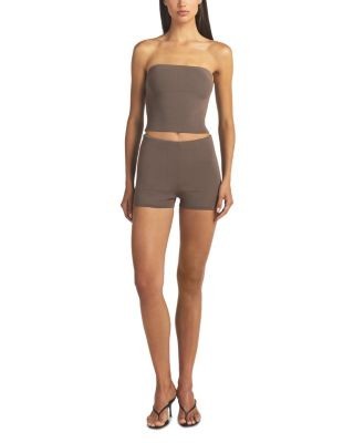 Skims Refined Knit High Waist Shorts
