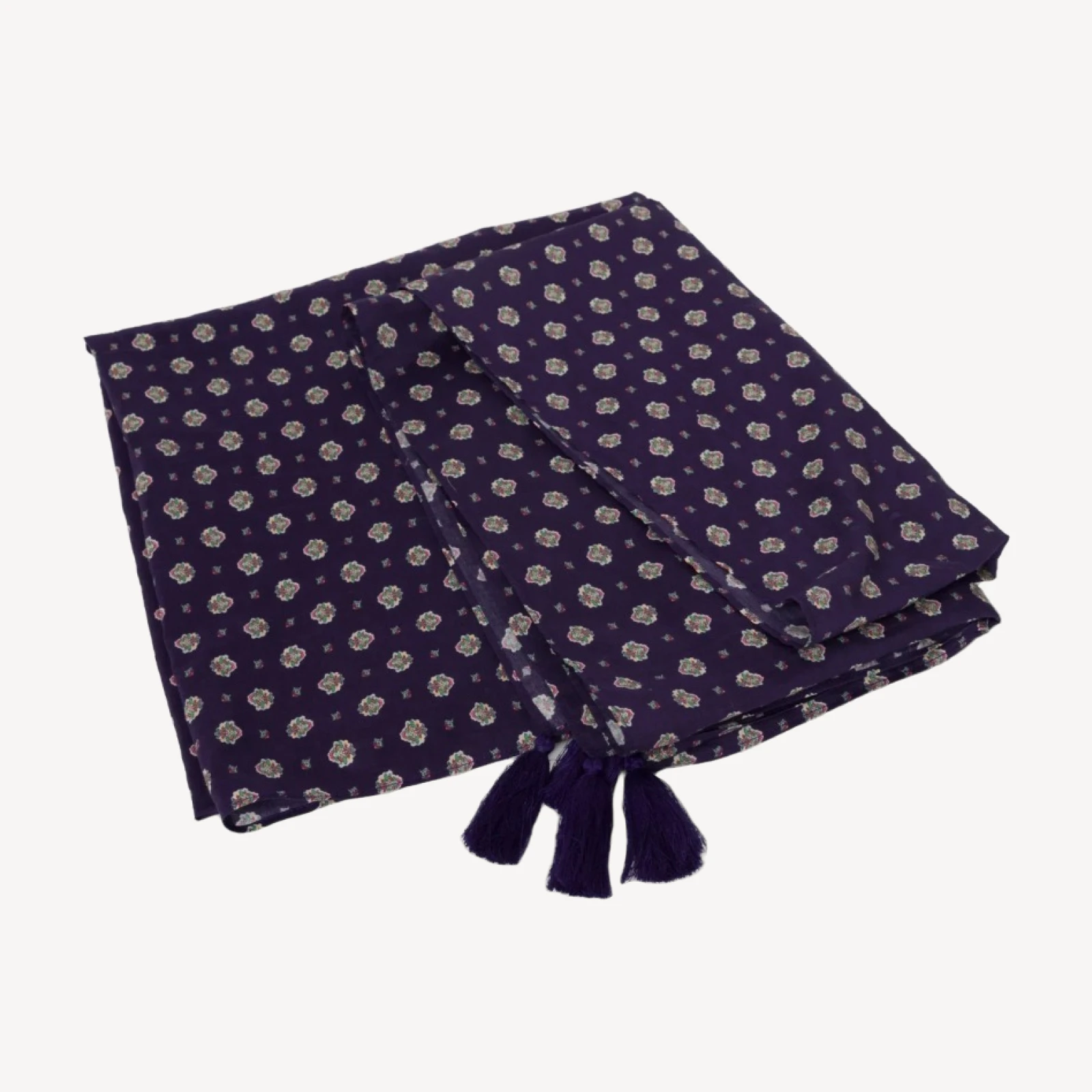 CASCAIS SARONG -- NAVY CADIZ FOULARD