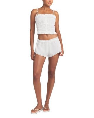 Skims Lace Trim Shorts