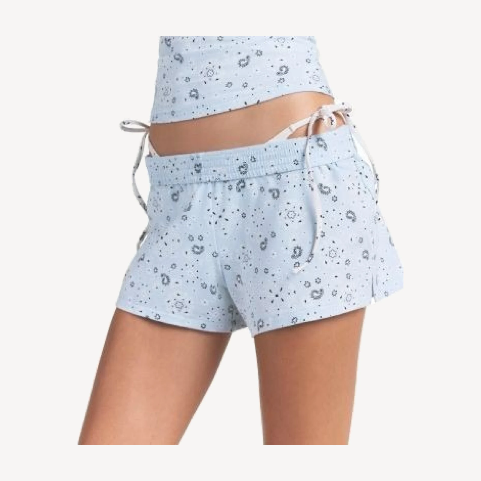 Skims Cotton Jersey Loose Shorts