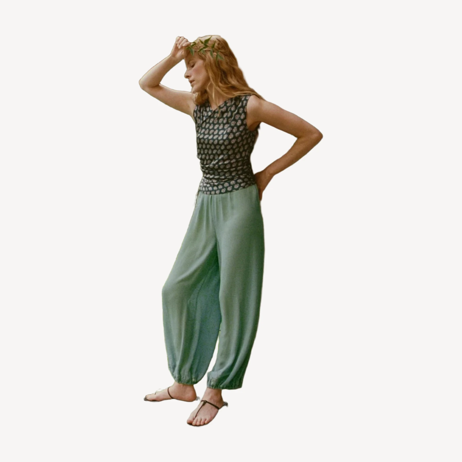 YARIA PANT -- MALACHITE