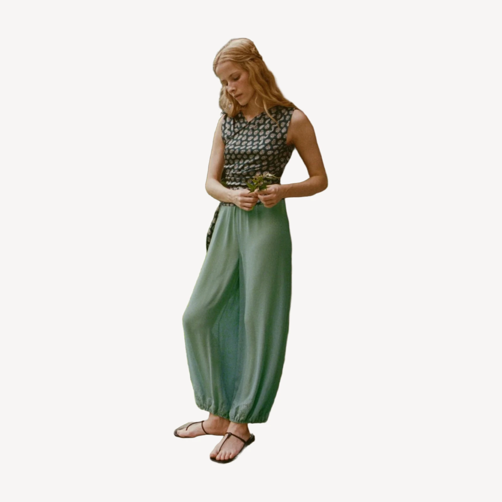 YARIA PANT -- MALACHITE