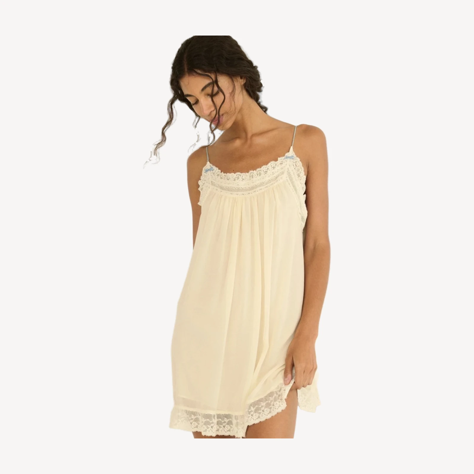 PENELOPE DRESS -- VANILLE