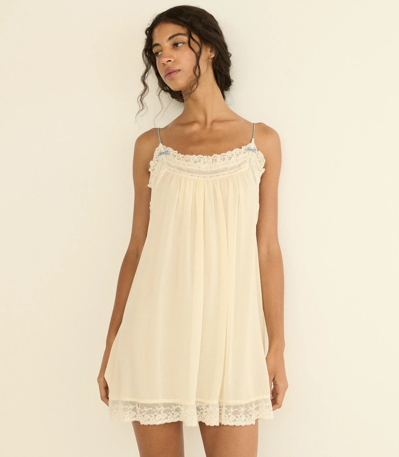 PENELOPE DRESS -- VANILLE