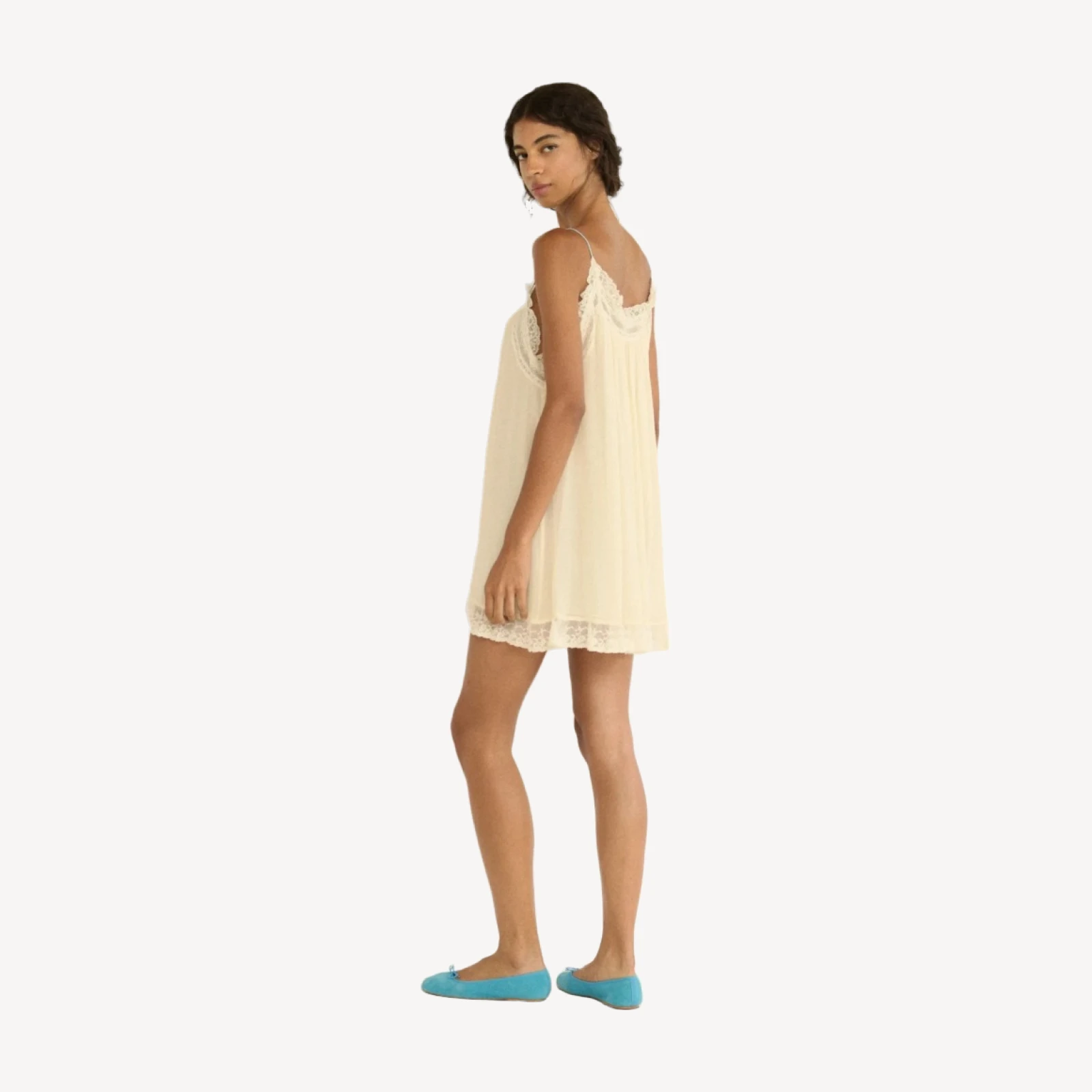 PENELOPE DRESS -- VANILLE