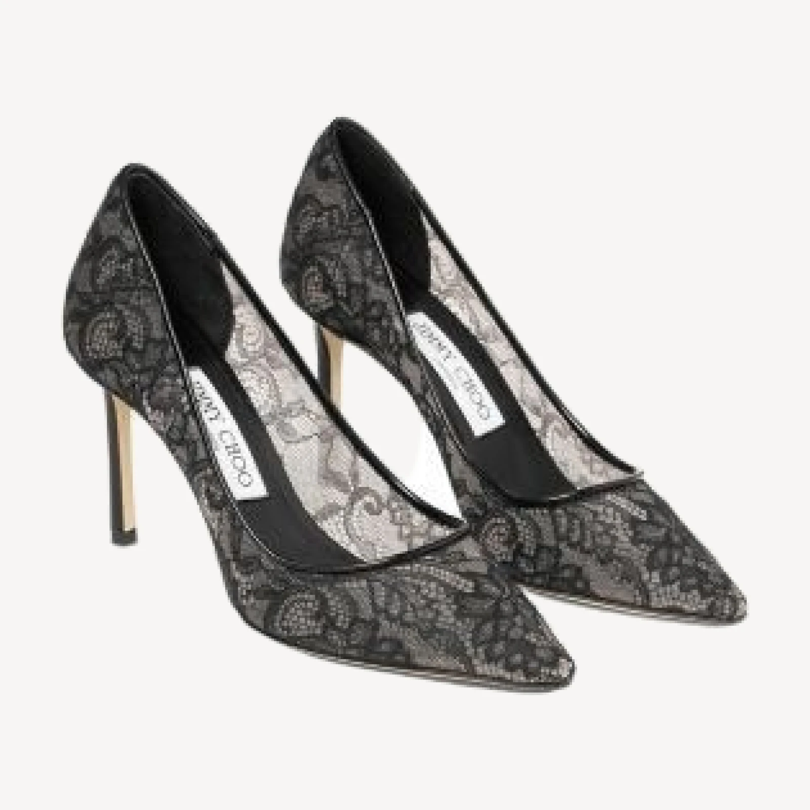 Jimmy Choo Women's Romy 85 Lace Pumps