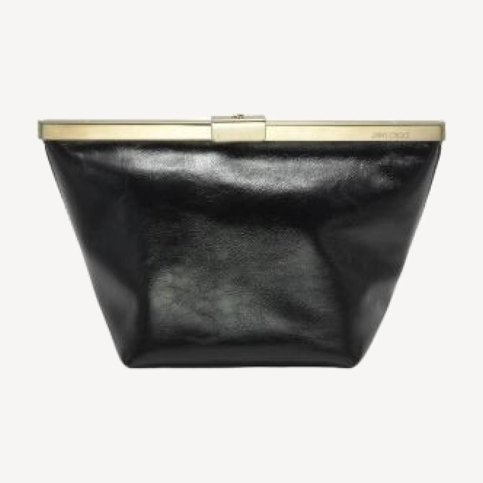 Jimmy Choo Ganache Biker Leather Clutch