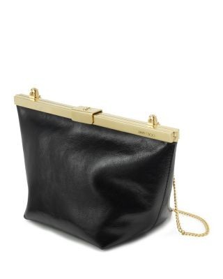 Jimmy Choo Ganache Biker Leather Clutch