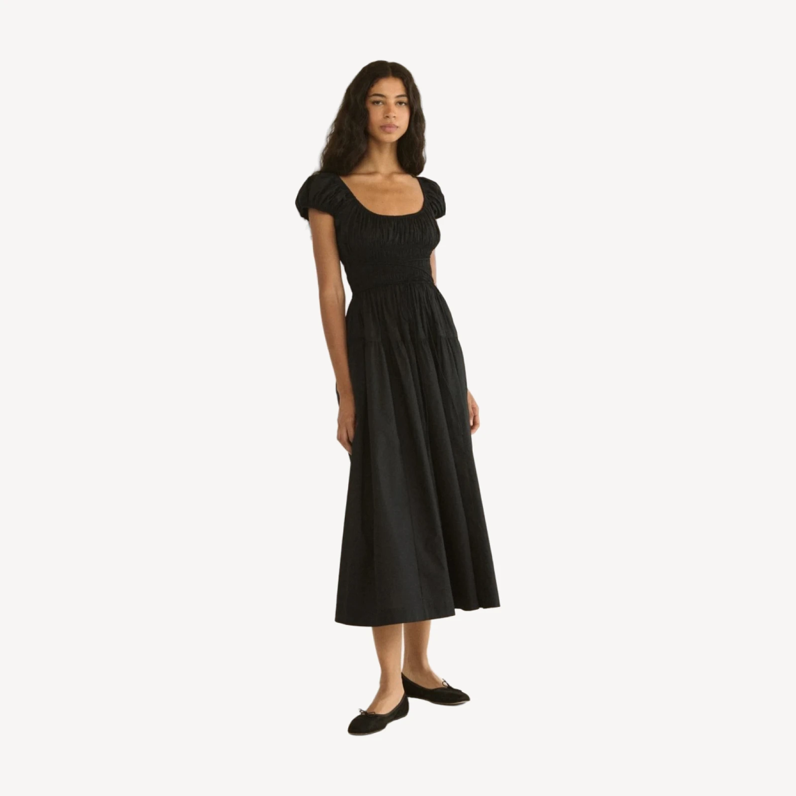 QUINELLE DRESS -- BLACK
