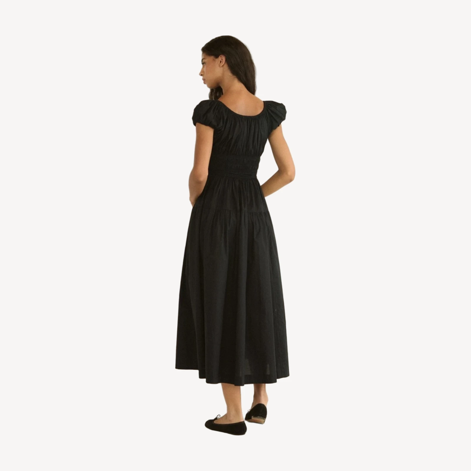 QUINELLE DRESS -- BLACK