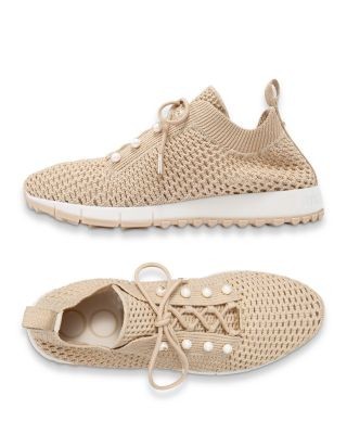Jimmy Choo Women's Veles Knit Embellished Sneakers