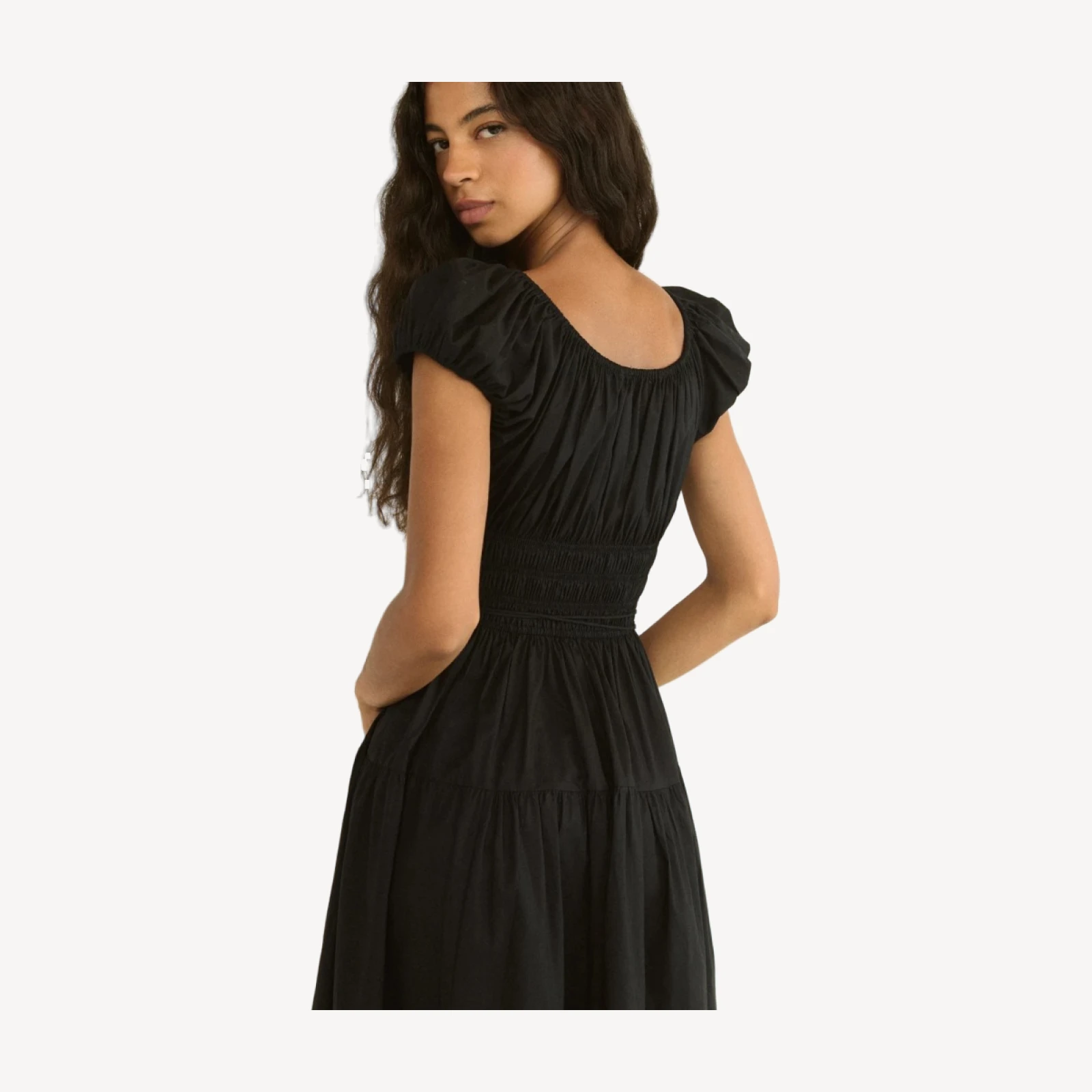 QUINELLE DRESS -- BLACK