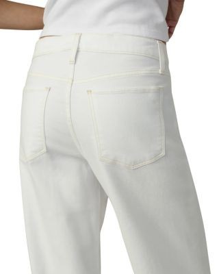 Joe's Jeans The Lou Lou Low Rise Wide Leg Jeans in White