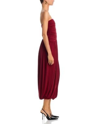 Cinq a Sept Rosine Strapless Midi Dress