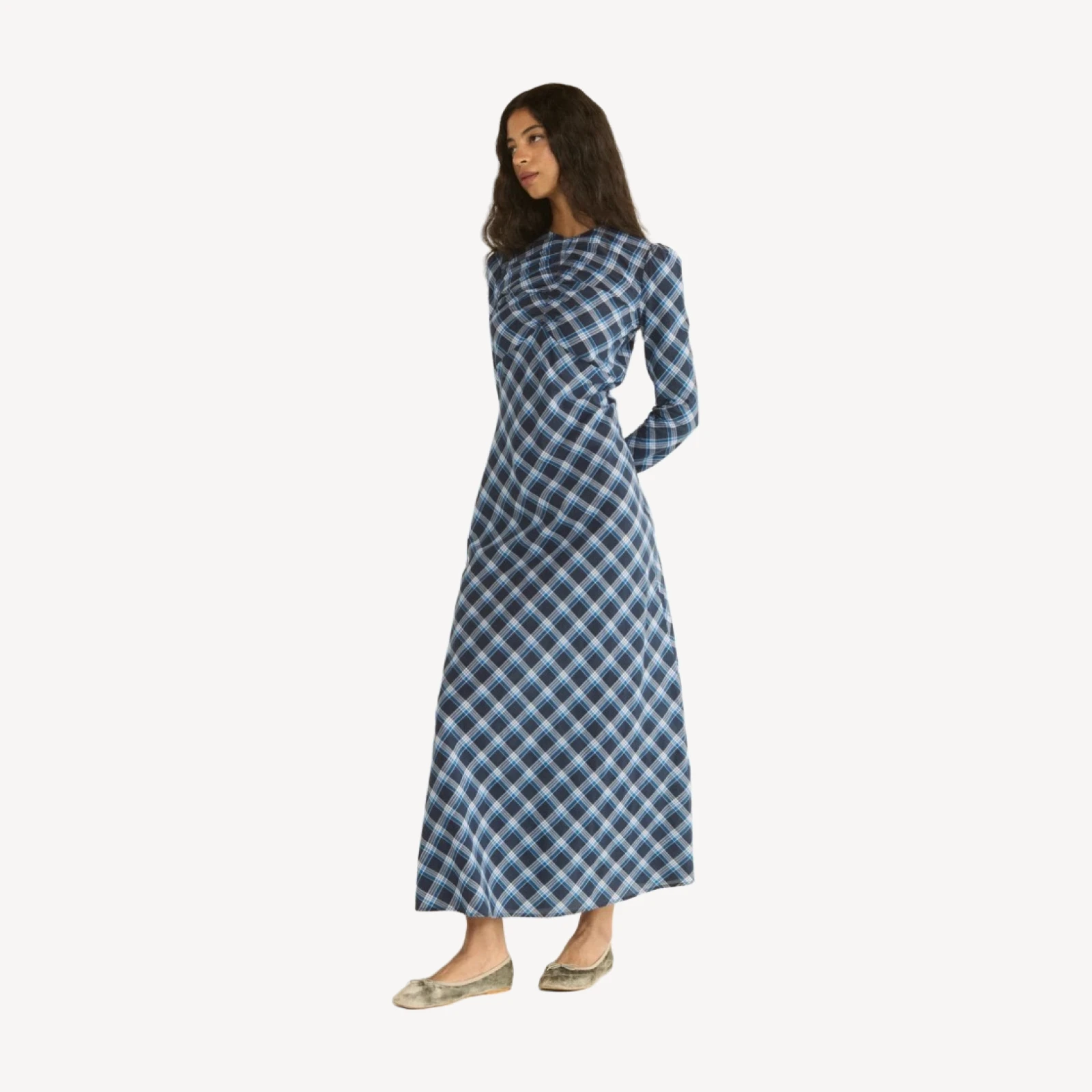 BEGONIA DRESS -- VALMONT PLAID