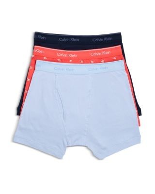 Calvin Klein Cotton Boxer Briefs, Pack of 3