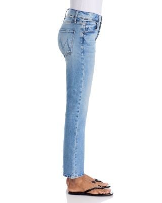 Mother The Mid Rise Hiker Hover Jeans in Fight For Your Right