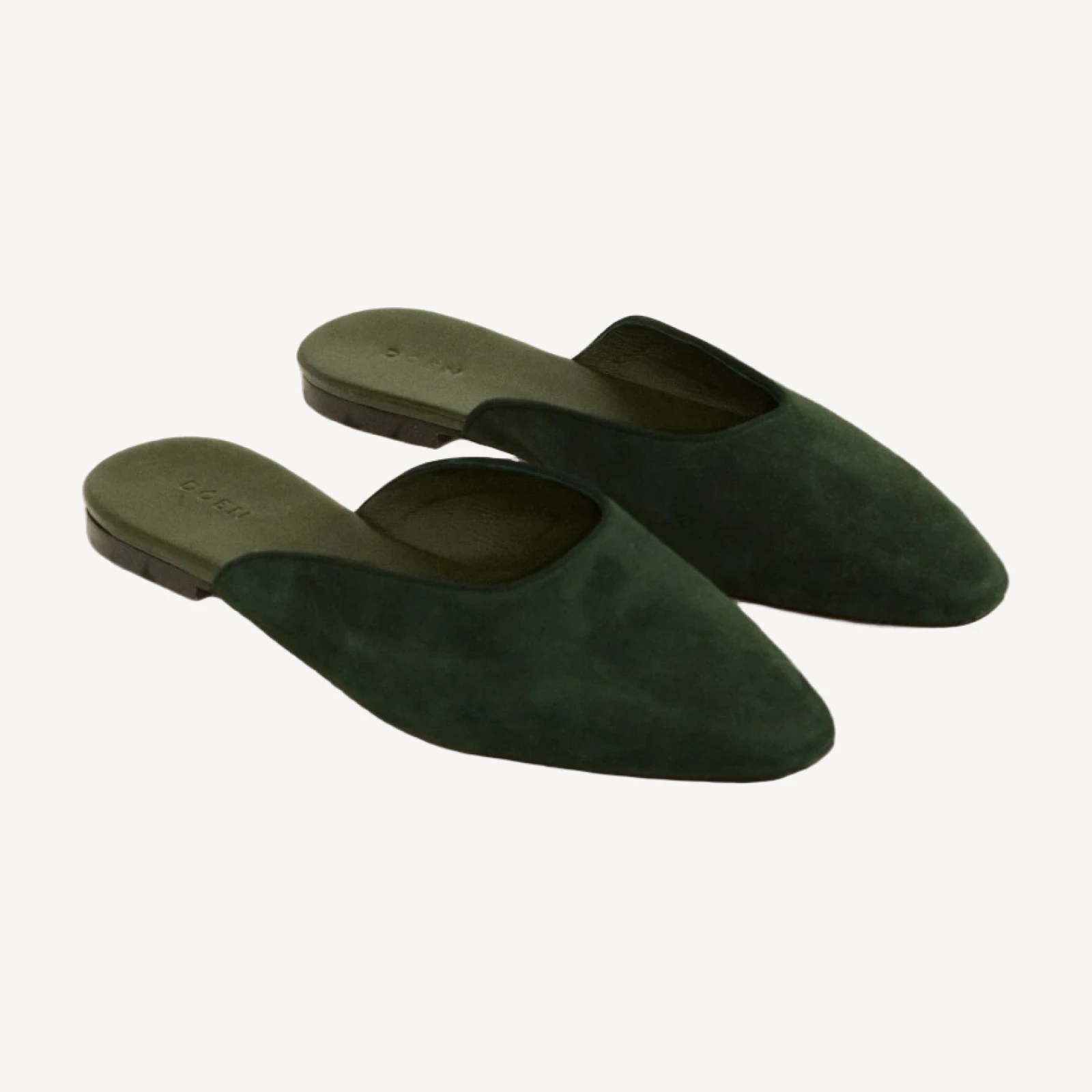 ADAIR SLIDE -- DARK PINE SUEDE
