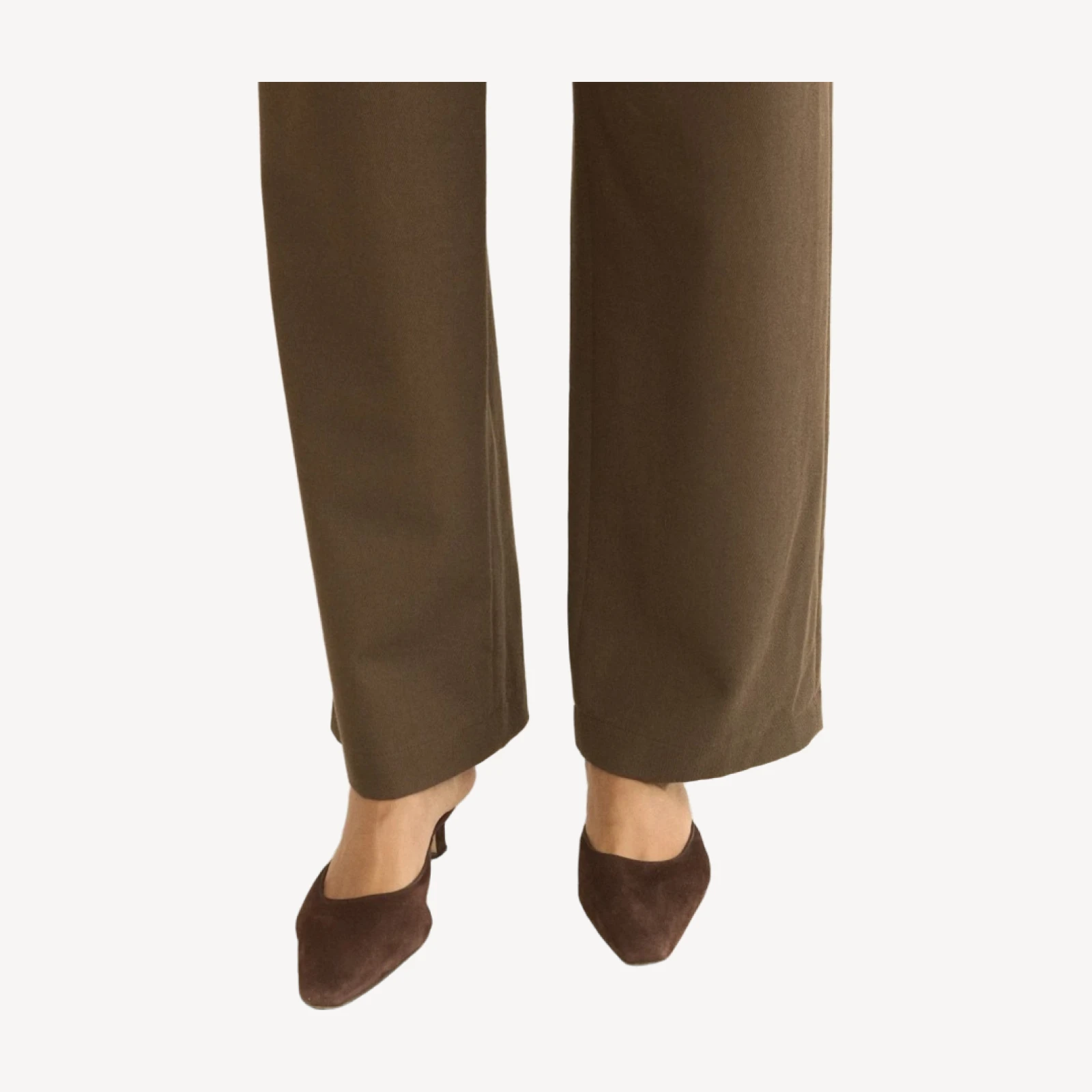PICA MULE -- EQUESTRIAN BROWN SUEDE