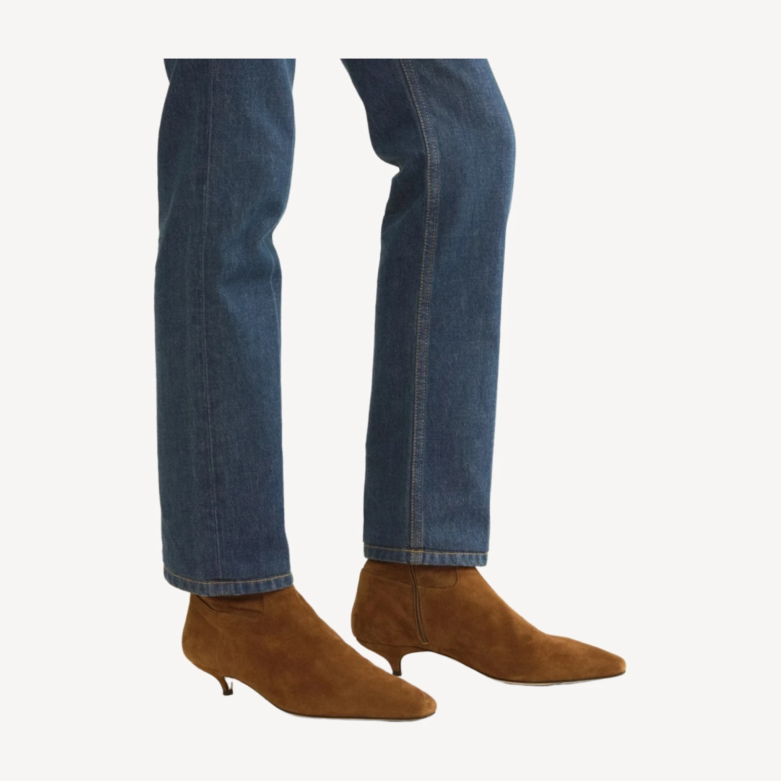 DEVI BOOT -- TORTOISE STRETCH SUEDE