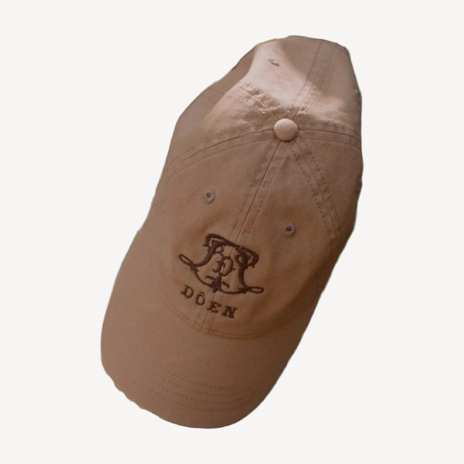 CLARO BASEBALL HAT -- BROWN COTTON