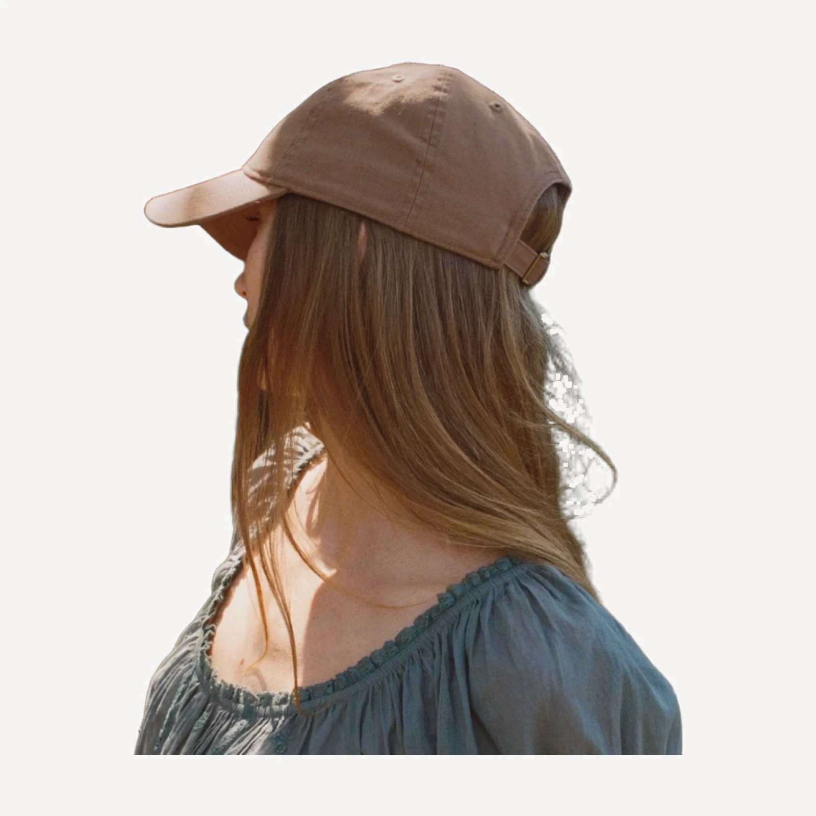 CLARO BASEBALL HAT -- BROWN COTTON