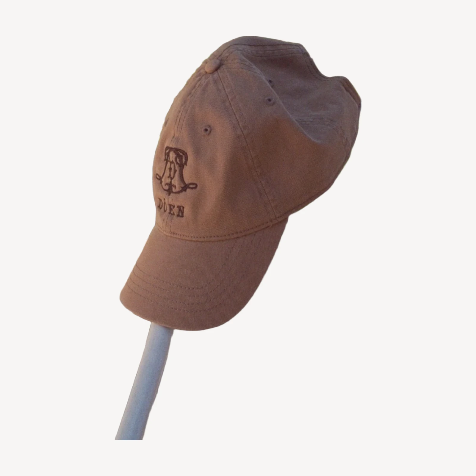 CLARO BASEBALL HAT -- BROWN COTTON