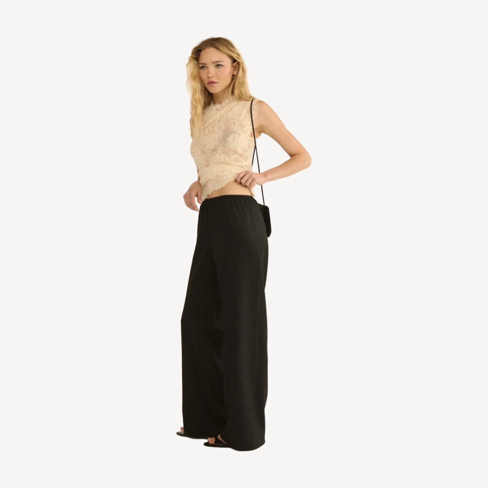 LAVONA PANT -- DARK CHARCOAL