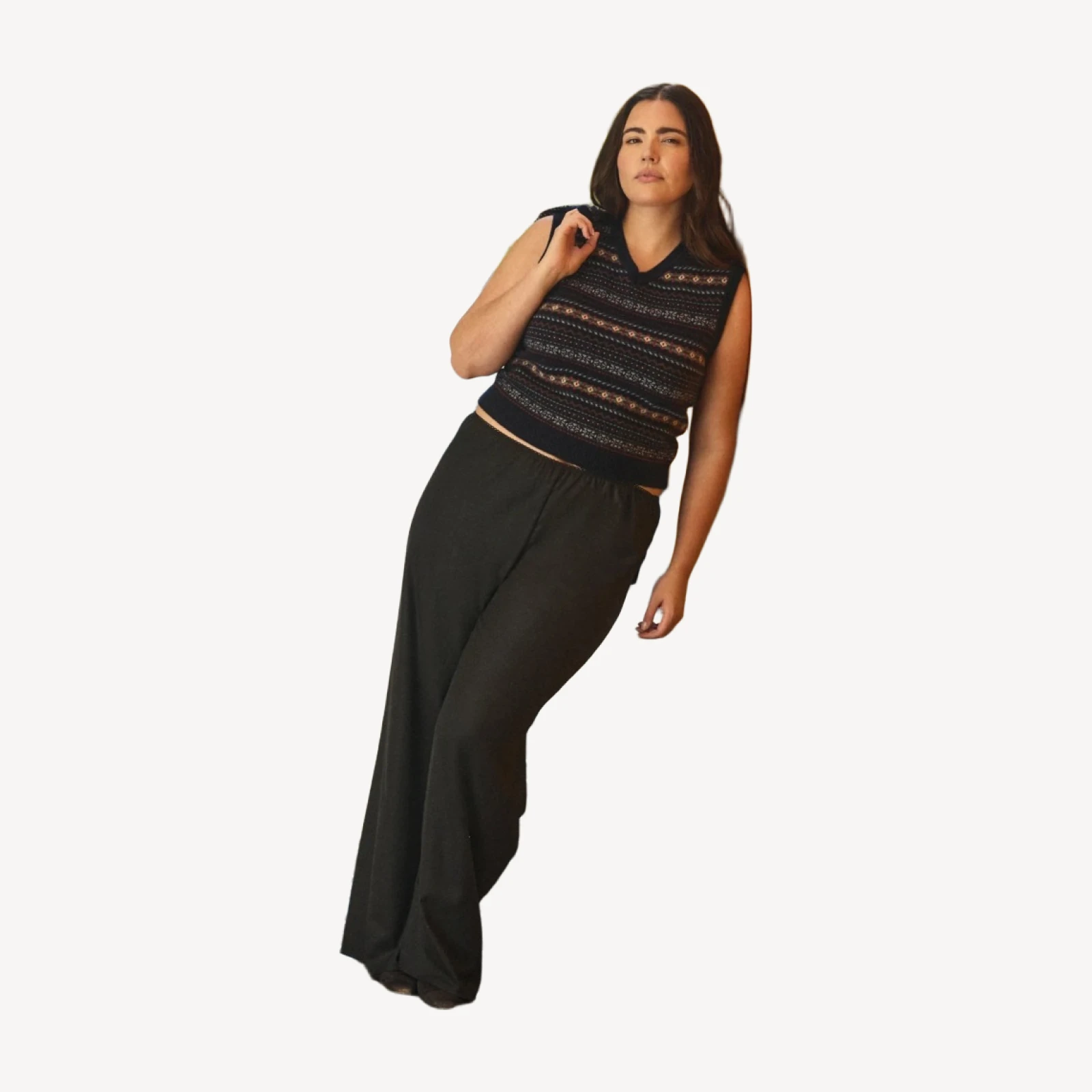 LAVONA PANT -- DARK CHARCOAL