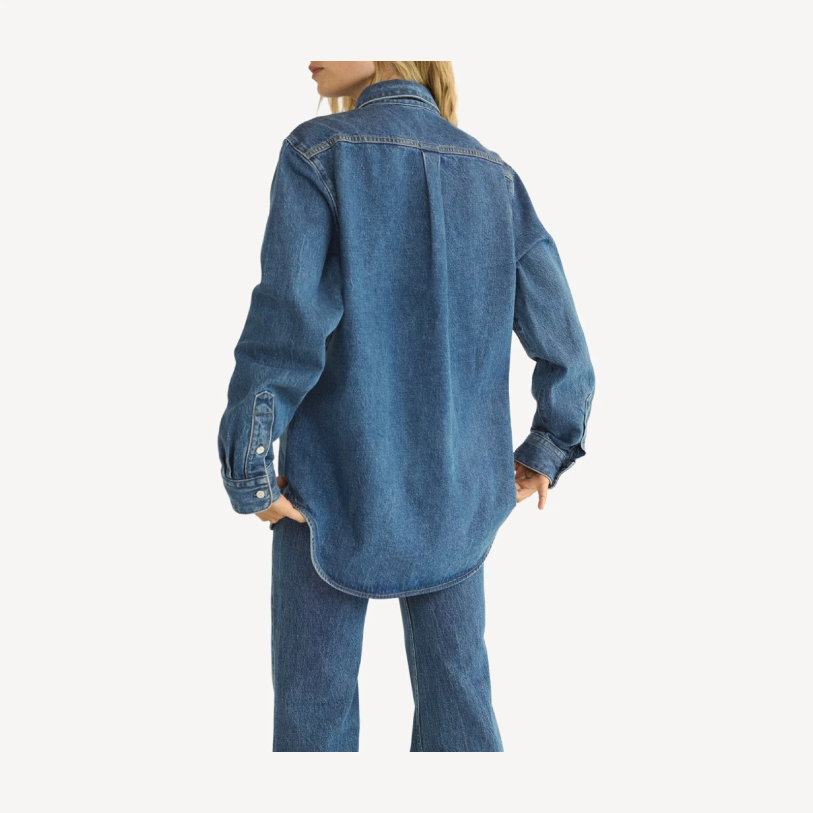 BACALL SHIRT -- ROUSSILLON MID WASH
