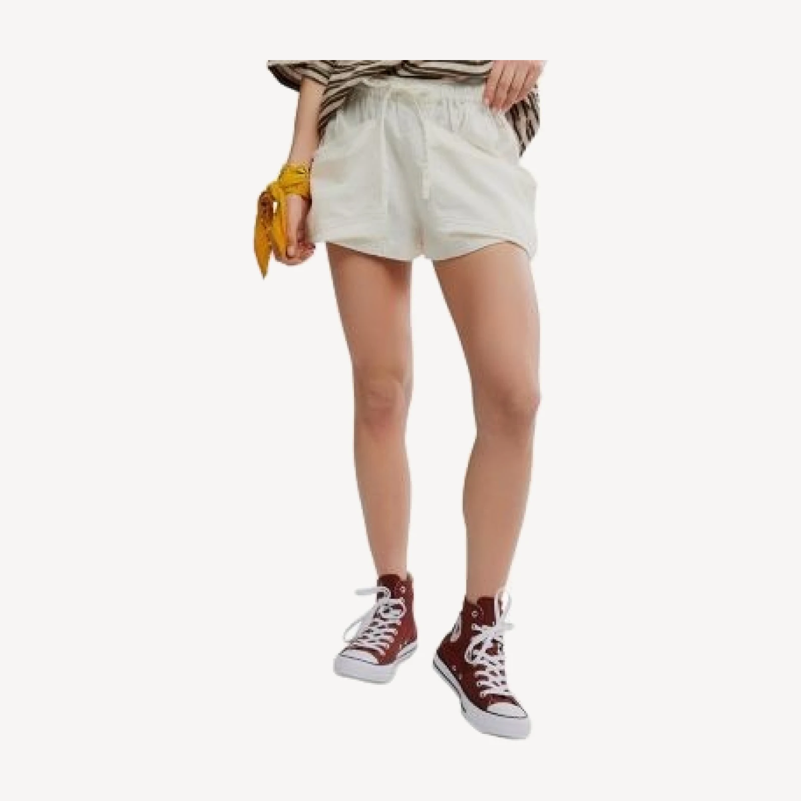 Free People Good Fortune Drawstring Shorts