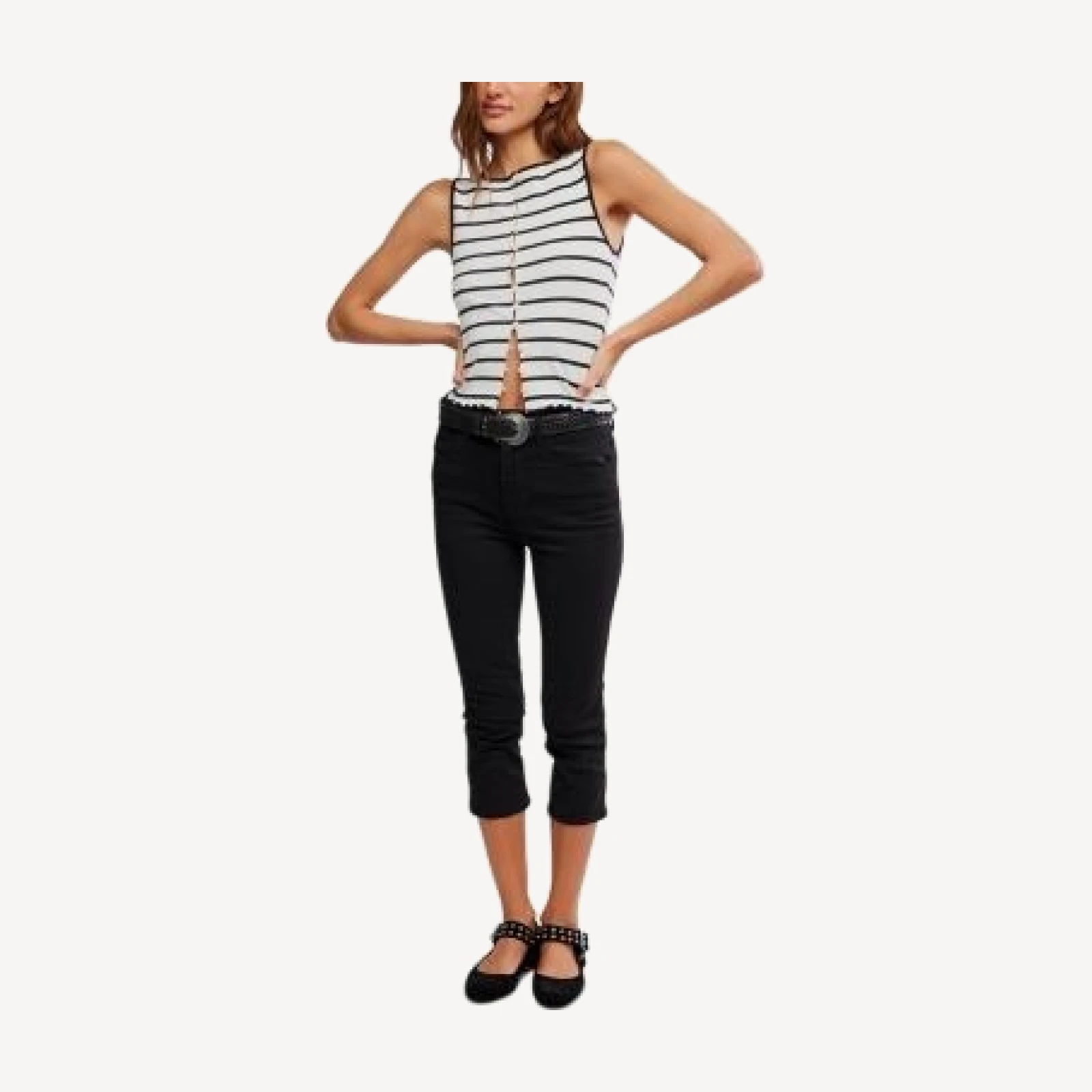 Free People Tilly Striped Tank Top