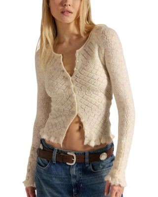 Free People Love Textured Cardigan Sweater