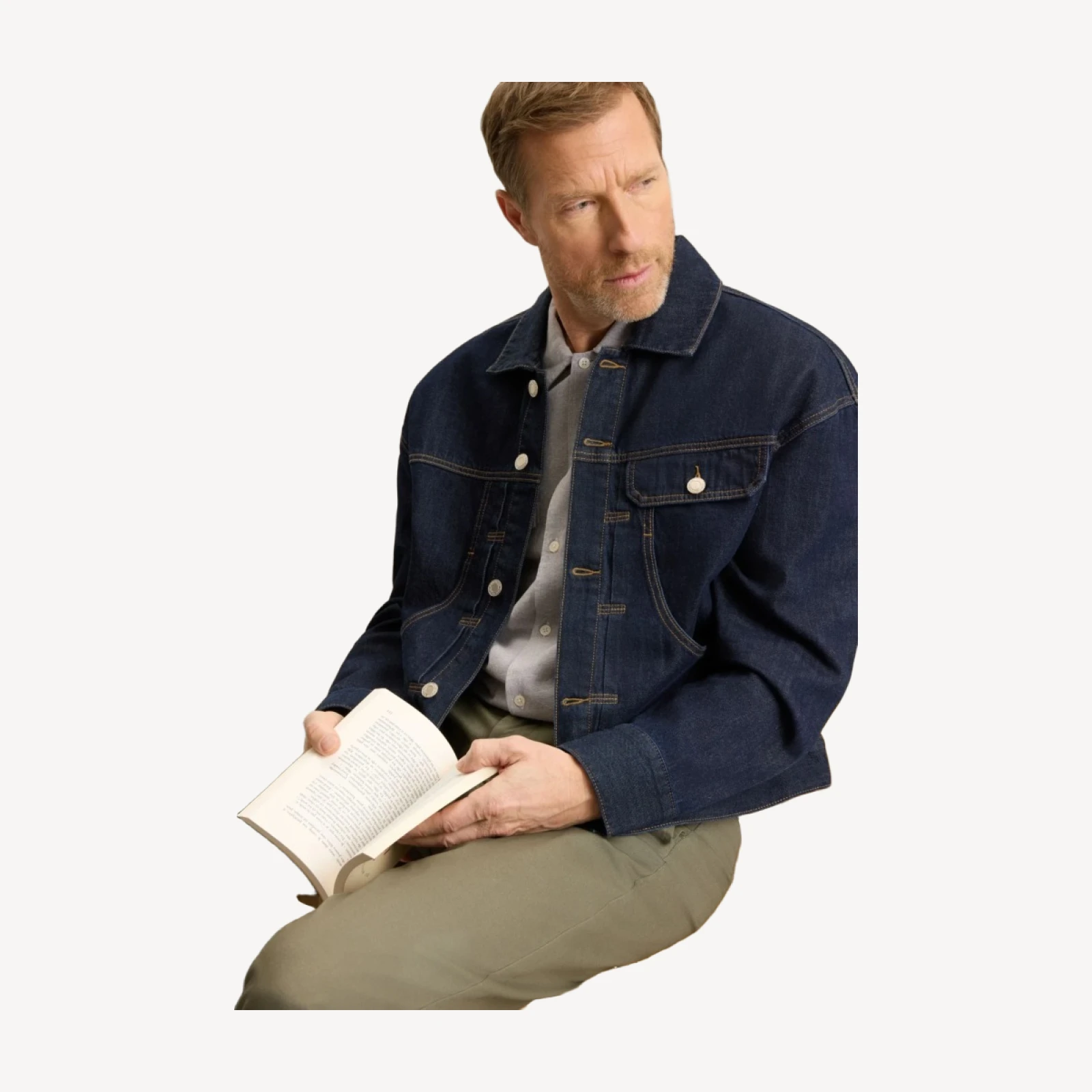 DARK INDIGO DENIM JACKET