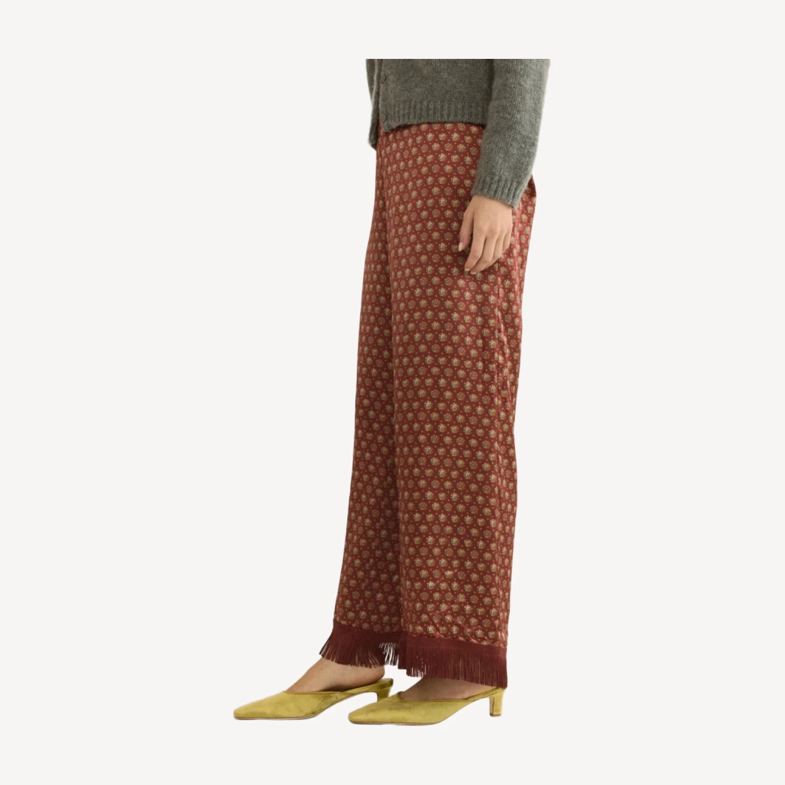 PICA MULE -- GOLD PANNE VELVET