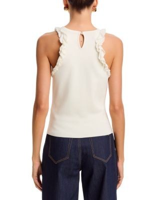Cinq a Sept Martha Ruffled Tank