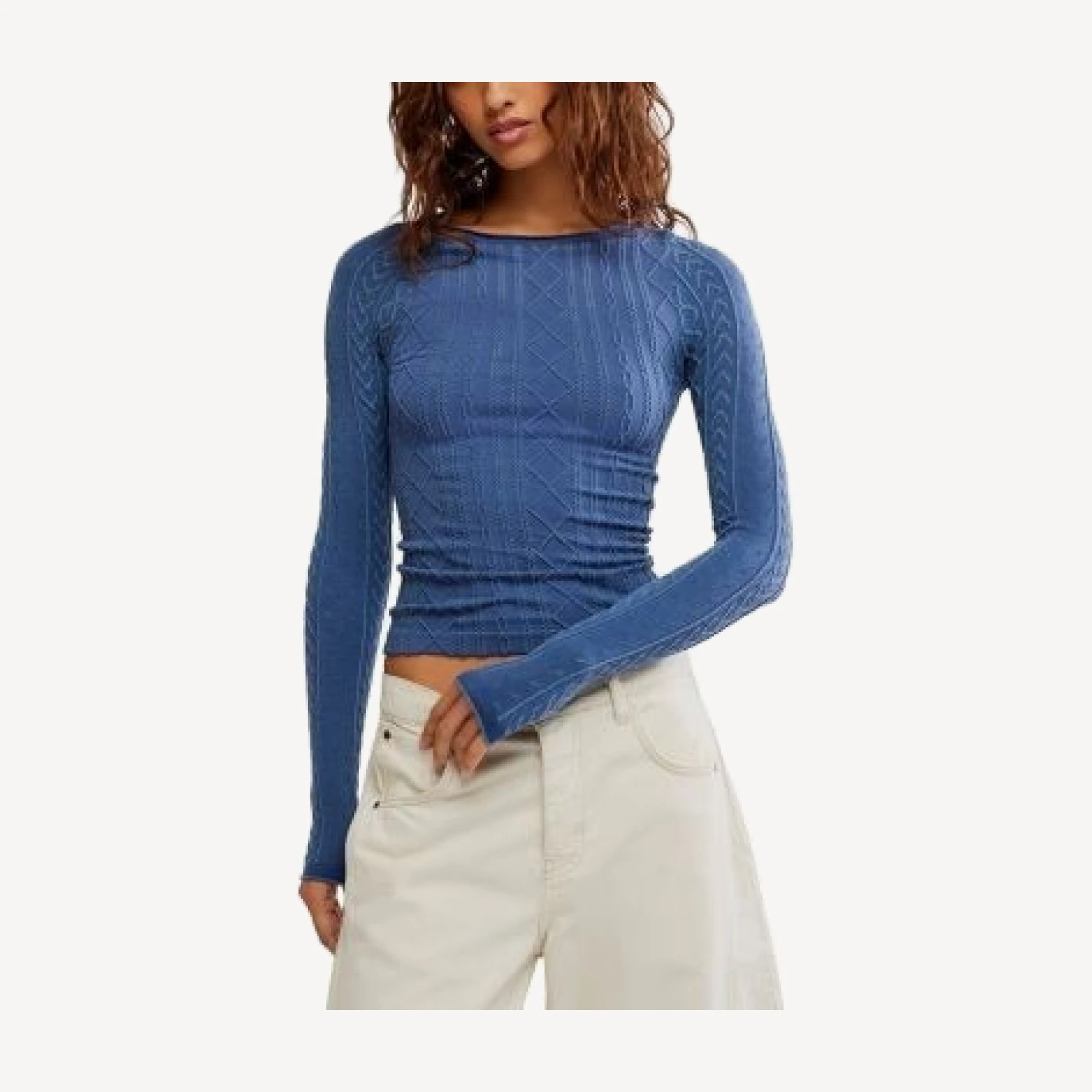 Free People So Soft Seamless Tee
