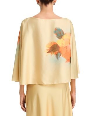 Cinq a Sept Watercolor Floral Carole Top
