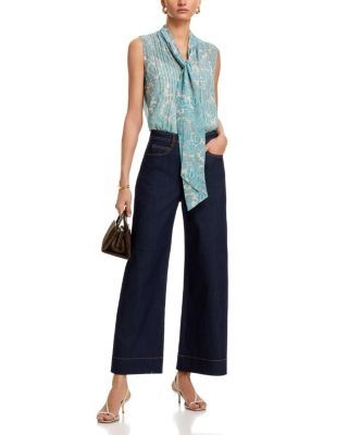 Cinq a Sept Hendrix Paisley Lois Top