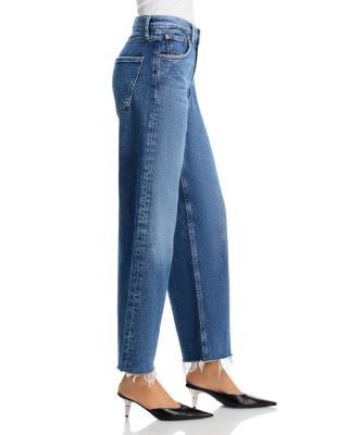 Agolde Ren High Rise Wide Leg Jeans in Chord