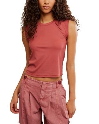 Free People Love My Twist Muscle Tank Top