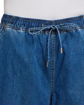 Cinq a Sept Brooks High Rise Barrel Jeans in Light Wash