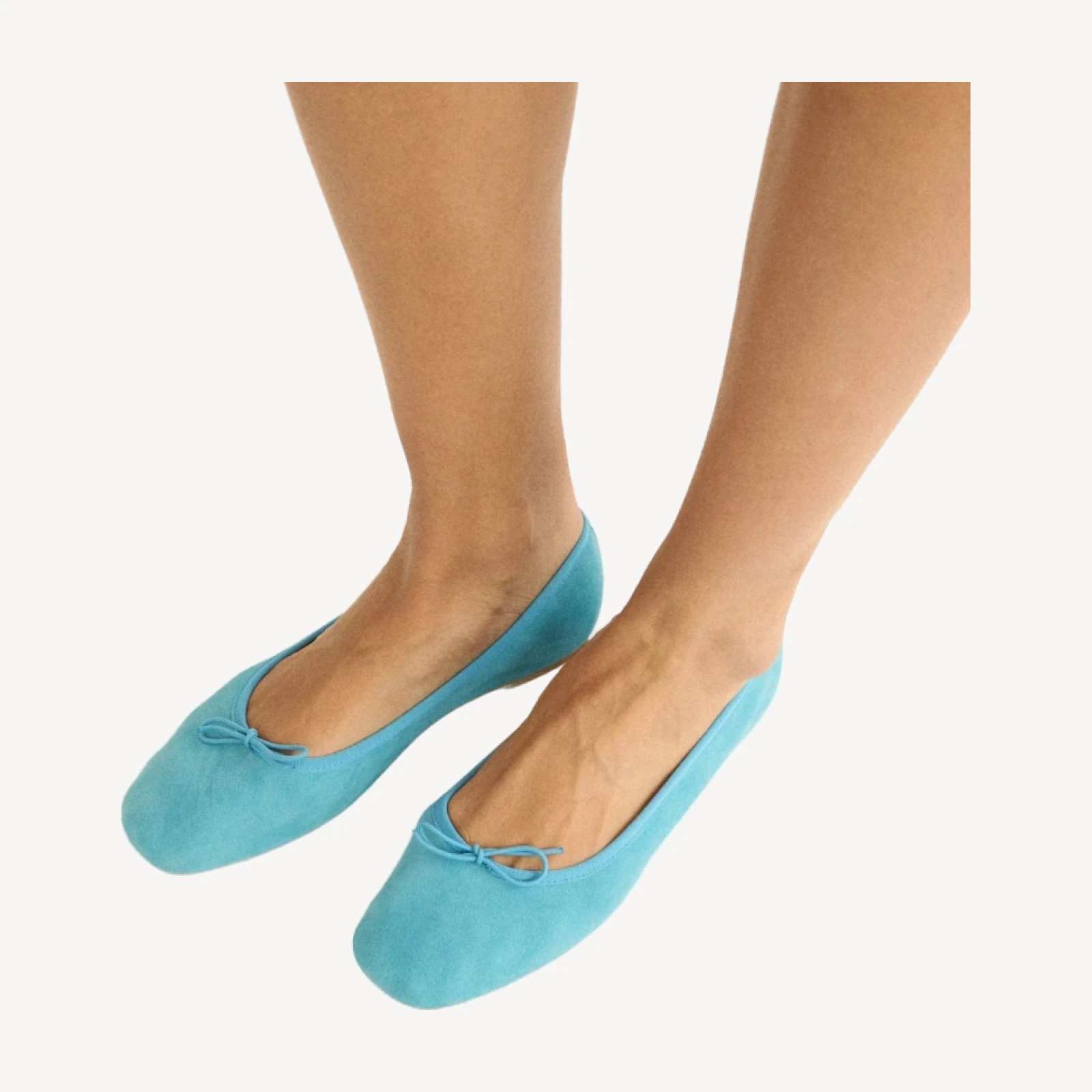 FIFI BALLET FLAT -- PISCINE SUEDE