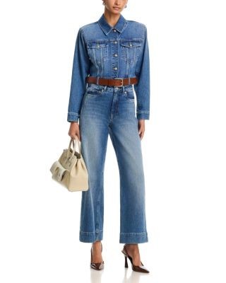Cinq a Sept Graciel Cropped Denim Jacket