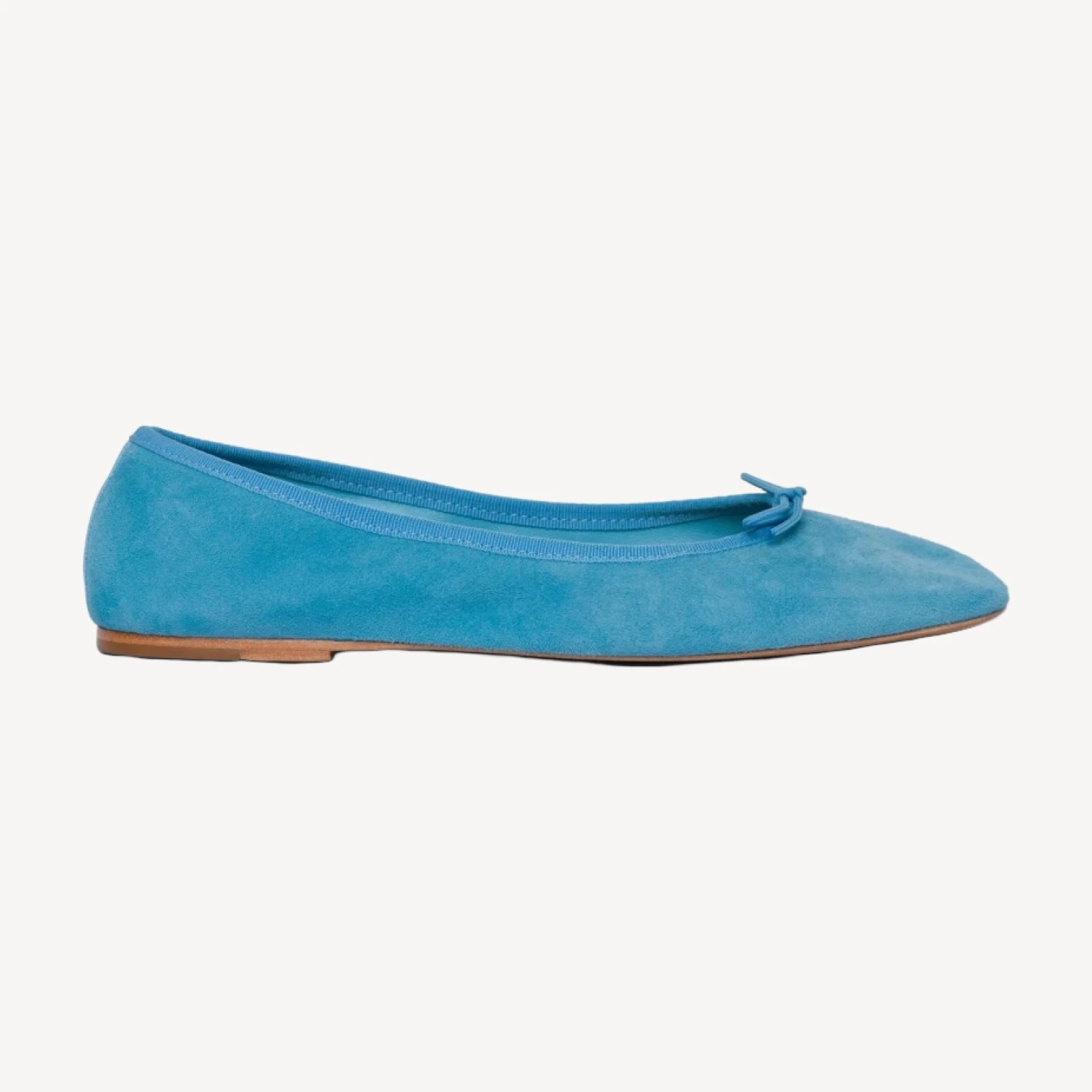 FIFI BALLET FLAT -- PISCINE SUEDE